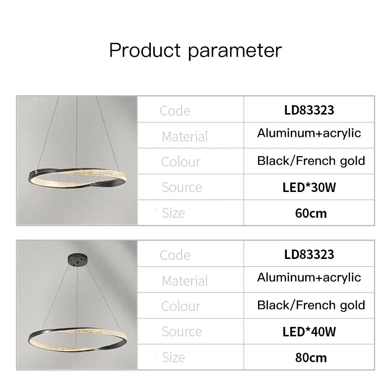 Modern Light Luxury Villa LED Chandelier Italian Art Living Room Hotel Restaurant Kitchen Home Decoration Lighting Fixtures