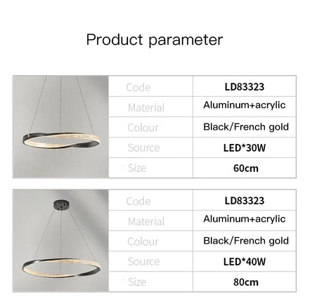 Modern Light Luxury Villa LED Chandelier Italian Art Living Room Hotel Restaurant Kitchen Home Decoration Lighting Fixtures