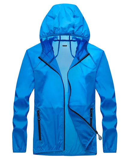 Golf Raincoat Rain Jacket Waterproof Lightweight Quick-Dry UV Sun Protection Breathable Outdoor Sports Men Women Golfing Apparel