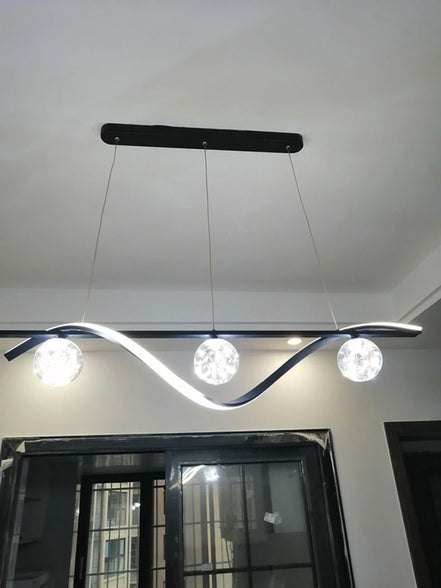 New Modern Led Chandelier For Living Room Dining Room Kitchen Ceiling Pendant Lights Nordic Minimalist Dining Tables Lamps