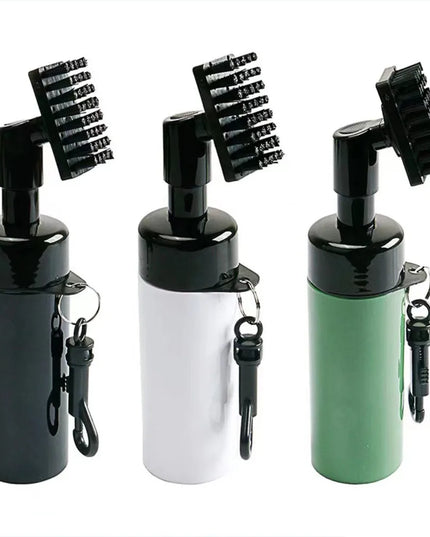 Golf Club Groove Cleaner Brush With Leakproof Spray Bottle Automatic Water Professional Golf Cleaning Kit Portable Golf Tools