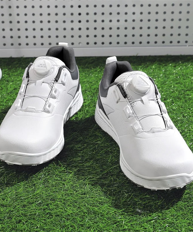 Golf Sneakers Waterproof Golfer Sport Shoes male Golf Non Slip Golfing Shoes Outdoors Golf Turf Comfortable Walking Shoes Men