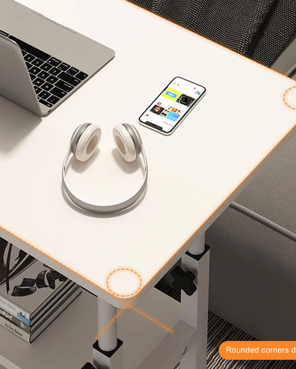 Bedside Table Liftable Computer Desk Minimalist Movable Computer Desk Portable Multi-functional Small Home Office Furniture