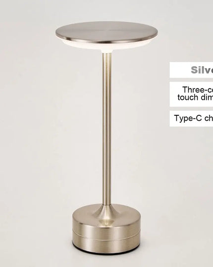 LED Table Lamp USB Rechargeabl Portable  Touch Sensor Desktop Night Light Bedroom Night Light Reading Lamps Decor Light