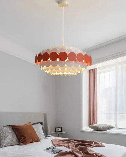 Modern Creative Dining Room Chandelier LED Colorful Hanging Light Bedroom Home Indoor Minimalist Living Room Pendant Lights