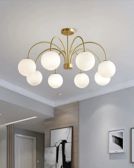 Modern E27 LED Chandelier Light  For Living Room Bedroom Dining Table Kitchen Study Ceiling Pendant Lamps Lustre Home Decoration