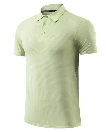 Golf Lapel Sport Short Sleeve Outdoor Trainning Reflective Running Breathable Tee Solid Quality Tennis Gym Fashion Jerseys