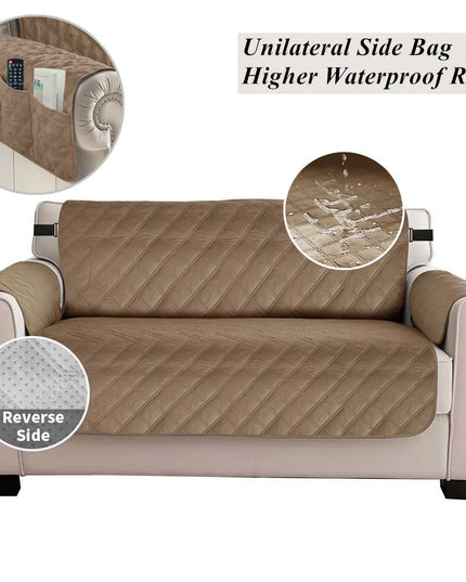 Sofa Covers Waterproof Sofa Slipcovers 1/2/3/4 Seater Non Slip Cover for Kids Pets Washable Sofa Protector with Elastic Strap