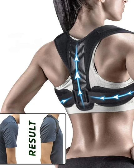 Back Posture Corrector Belt Brace Hunchback Corrector Adult Men and Women Sitting Posture Correction Belt Shoulder Straight Back