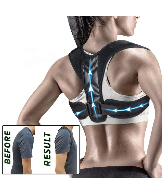 Back Posture Corrector Belt Brace Hunchback Corrector Adult Men and Women Sitting Posture Correction Belt Shoulder Straight Back