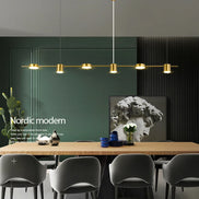 Modern LED Ceiling Chandelier Indoor Lighting Dining Table Chandelier Pendant Hanging Light Living Room Decoration Kitchen Lamp