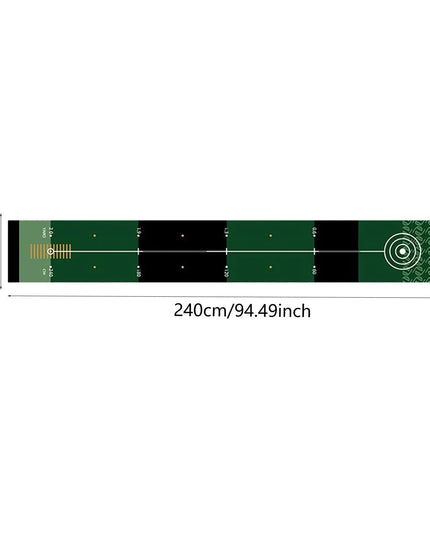 Golf Putting Indoor Golf Hitting Mat Green Mat Golf Practice Training Aid Equipment for Home Outdoor Backyard Golf Practice