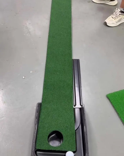 Putting Mat:Perfect Your Golf Skills with Realistic Home Practice - Improve Your Putting Stroke, Lower Your Scores, and Enjoy