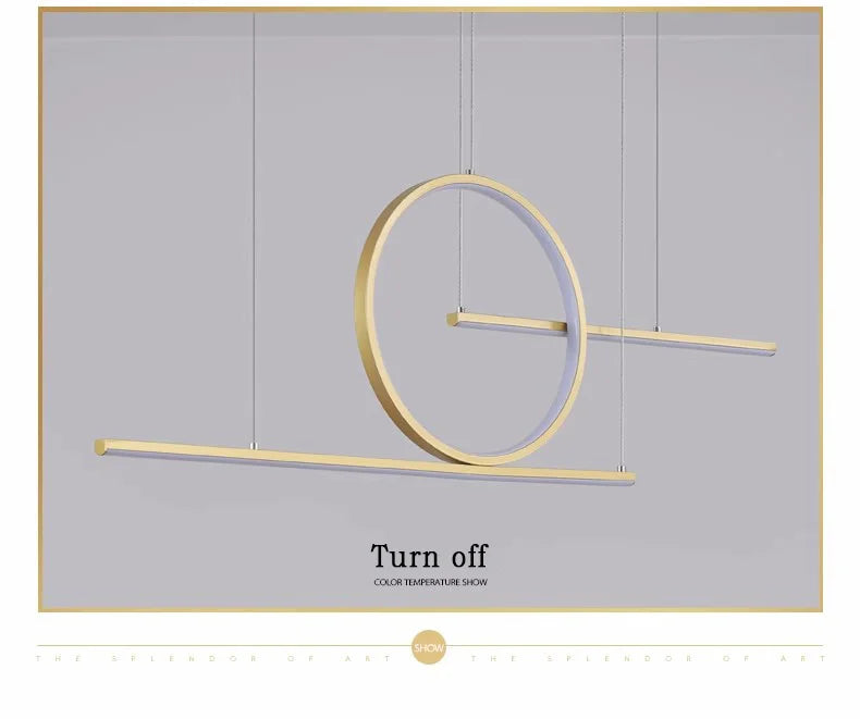 Modern LED Ceiling Chandelier Dining Table Indoor Lighting Chandeliers Kitchen Pendant Light Living Room Decoration Hanging Lamp