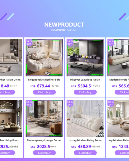 Italian Leather Living Room Sofas Minimalist Luxury Modern Design Sofa Multifunctional Elegant Meuble De Salon Home Furniture