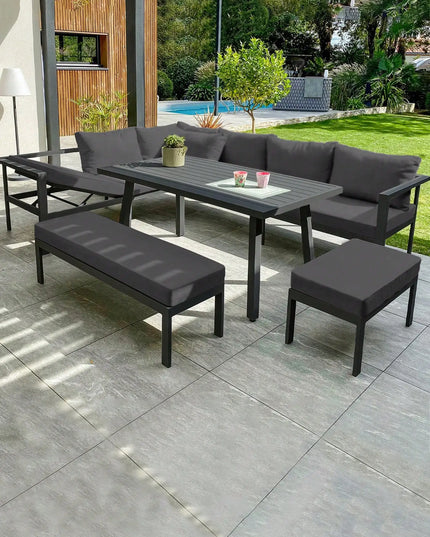 Outdoor Tropical Print Sofa Cushion Covers - Non-Slip Furniture Protectors, Replacement for Individual Seat Cushions