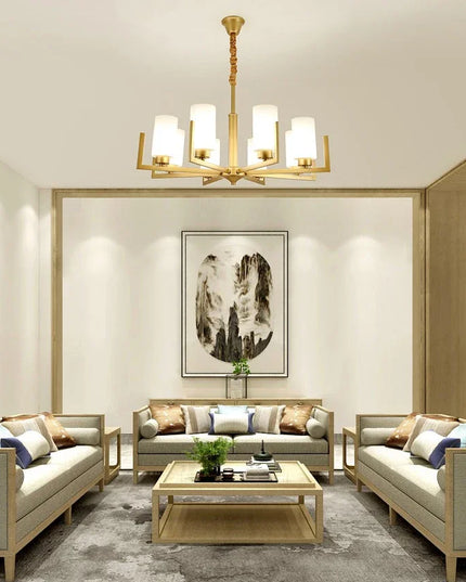 Modern Modern Led Chandelier Nordic Living Room Lamp Retro Simple Dining Room Decoration Iron Art LED Hanging Lamps Pendant Ligh