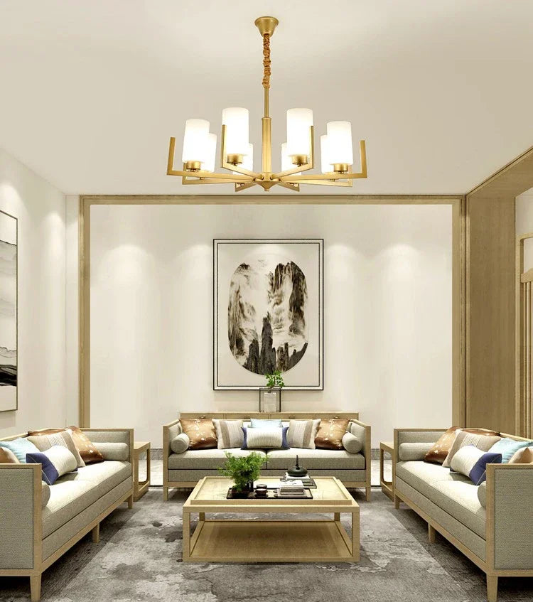 Modern Modern Led Chandelier Nordic Living Room Lamp Retro Simple Dining Room Decoration Iron Art LED Hanging Lamps Pendant Ligh