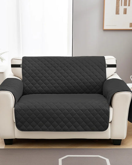 Sofa Covers Waterproof Sofa Slipcovers 1/2/3/4 Seater Non Slip Cover for Kids Pets Washable Sofa Protector with Elastic Strap