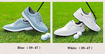 Golf Sports Shoes Men Waterproof high-Quality Leather Golf Competition Sports Shoes Formal Shoes Golf Course Men Training Shoes