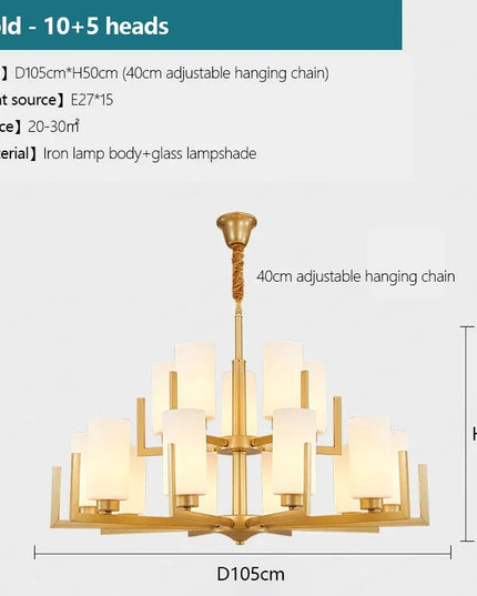 Modern Modern Led Chandelier Nordic Living Room Lamp Retro Simple Dining Room Decoration Iron Art LED Hanging Lamps Pendant Ligh
