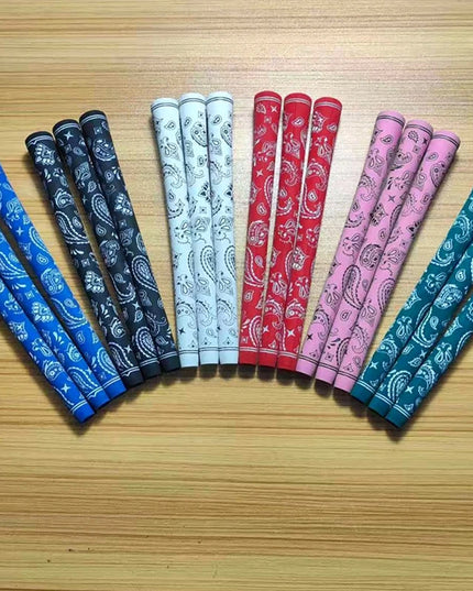 Golf Club Grips for Men and Women, Natural Rubber Standard, Anti-skid Comfortable Golf Iron/ Fairway Wood Grips