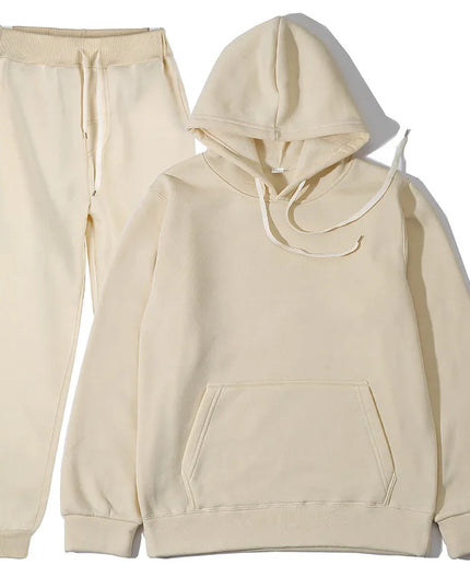 Men's Sports Suits Fashion Tracksuit Women Hoodies + Pants Two Pieces Sets Running Casual Sweatshirts Sweatpants Men's Clothing