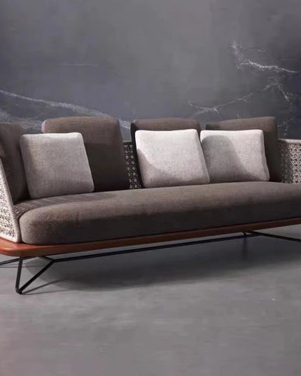 Lounge Terrace Sofa 3 Person Balcony Outdoor Sofa Garden Single Muebles De Jardin De Exterior Outdoor Patio Furniture
