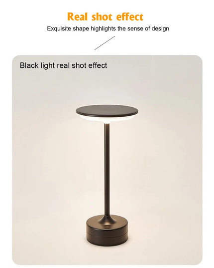 LED Table Lamp USB Rechargeabl Portable  Touch Sensor Desktop Night Light Bedroom Night Light Reading Lamps Decor Light