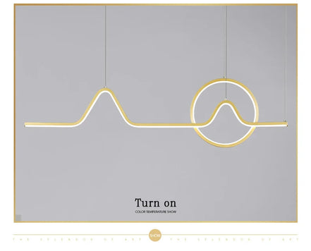 Modern LED Ceiling Chandelier Dining Table Indoor Lighting Chandeliers Kitchen Pendant Light Living Room Decoration Hanging Lamp