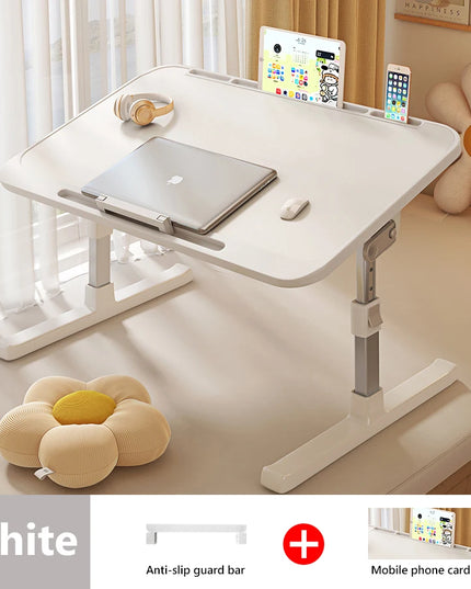 Computer Desk Bed Top Desk Adjustable Folding Simple Home Bedroom Sitting Floor Bay Window Laptop Office Small Desk Board