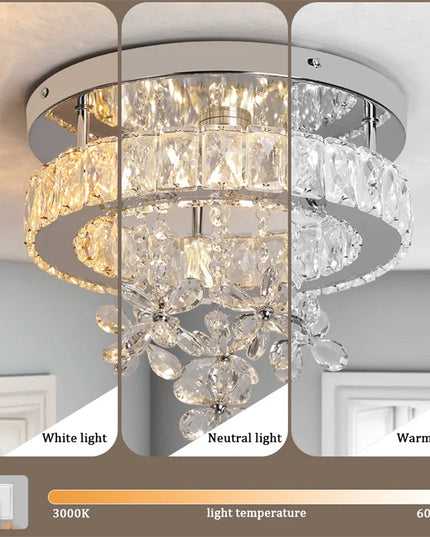 Modern Chandelier For Bedroom Dining Room Led Ceiling Light With Remote Control Hanging Lighting Fixtures Home Decoration Lustre