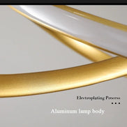 Modern Stylish Lustre LED Chandelier Art Design Pendant Light Living Kitchen Ceiling Lamps Home Room Decoration Lighting Fixture