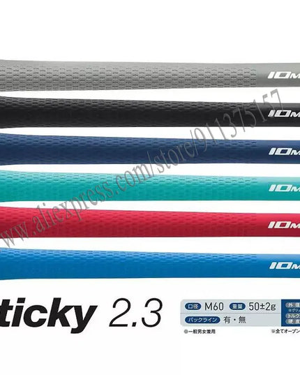 Golf Irons Grips Unisex Sticky 2.3 Golf Grips High Quality Rubber Golf Driver Wood Grips  Golf Accessories