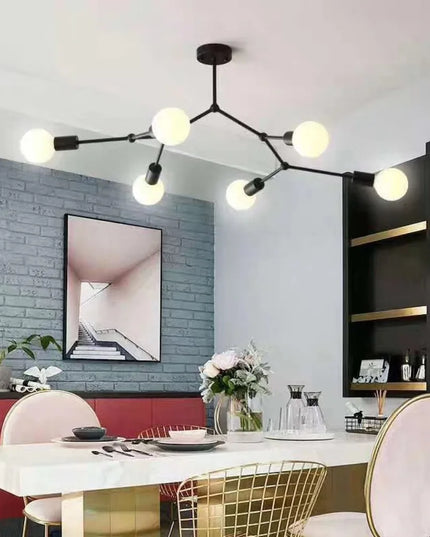 Modern Loft LED Chandelier Light Tree Branch Chandelier Lamp Decorative Chandelies Ceiling Hanglight for Kitchen Living Room