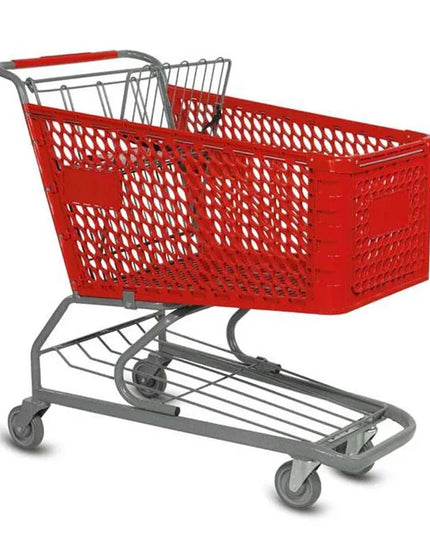 Wholesale Shopping Trolley Cart Large Grocery Shopping Cart Grocery Cart