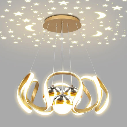 Modern Stylish Lustre LED Chandelier Art Design Pendant Light Living Kitchen Ceiling Lamps Home Room Decoration Lighting Fixture
