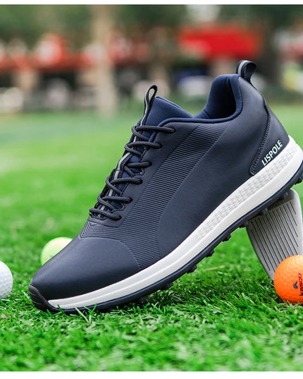 2025 Comfortable Golf Shoes Men Big Size 39-48 Professional Golf Spikeless Sneakers Non-Slip Waterproof Golfer Walking Footwear
