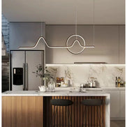 Modern LED Ceiling Chandelier Dining Table Indoor Lighting Chandeliers Kitchen Pendant Light Living Room Decoration Hanging Lamp