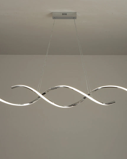 Modern chandelier Lights Simple Dining Room Lights Kitchen Long led Chandelier Living Room Pendant Lamp Home Decoration Lighting