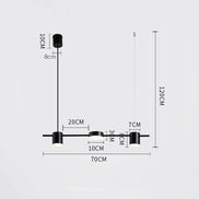 Modern LED Ceiling Chandelier Indoor Lighting Dining Table Chandelier Pendant Hanging Light Living Room Decoration Kitchen Lamp