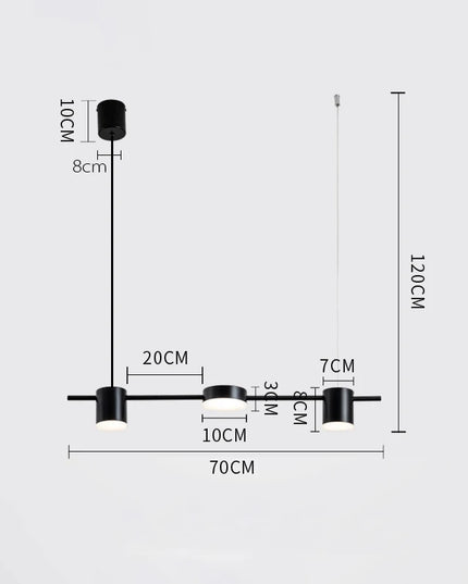 Modern LED Ceiling Chandelier Indoor Lighting Dining Table Chandelier Pendant Hanging Light Living Room Decoration Kitchen Lamp