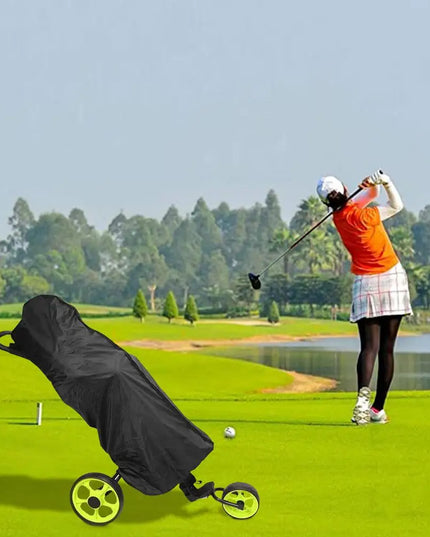 Rain Cover For Golf Bag Oxford Waterproof Rain Push Cart Heavy Duty Club Bags Raincoat Great For Golfer At Outdoor Golf supplies