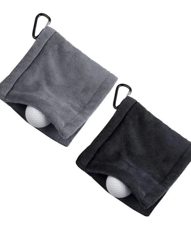 1 golf ball cleaning towel Microfiber scrub cleaning club wipe Ball towel Outdoor sports towel