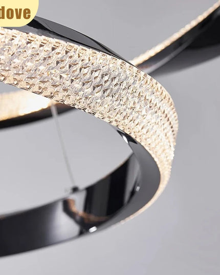 Modern Light Luxury Villa LED Chandelier Italian Art Living Room Hotel Restaurant Kitchen Home Decoration Lighting Fixtures