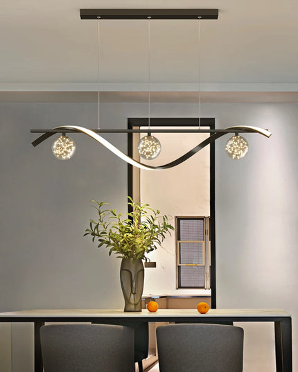 New Modern Led Chandelier For Living Room Dining Room Kitchen Ceiling Pendant Lights Nordic Minimalist Dining Tables Lamps