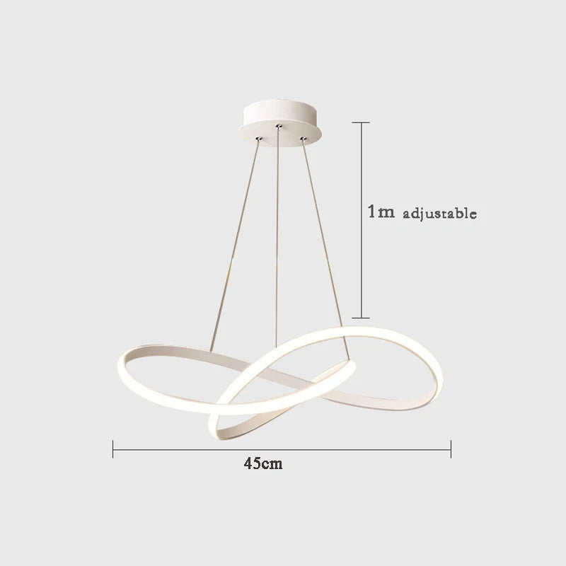 Modern Simple LED Ceiling chandelier Dining Room Corridor Pendant Lamp Bedroom Living Room Light Home Decoration