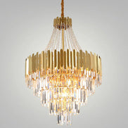 Modern Chandeliers for Living Room Chandelier Luxury Crystal Chandelier Ceiling Lights Lustre Salon Loft Pendant Lighting Lamps