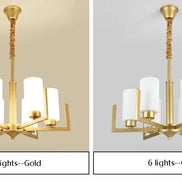 Modern Modern Led Chandelier Nordic Living Room Lamp Retro Simple Dining Room Decoration Iron Art LED Hanging Lamps Pendant Ligh