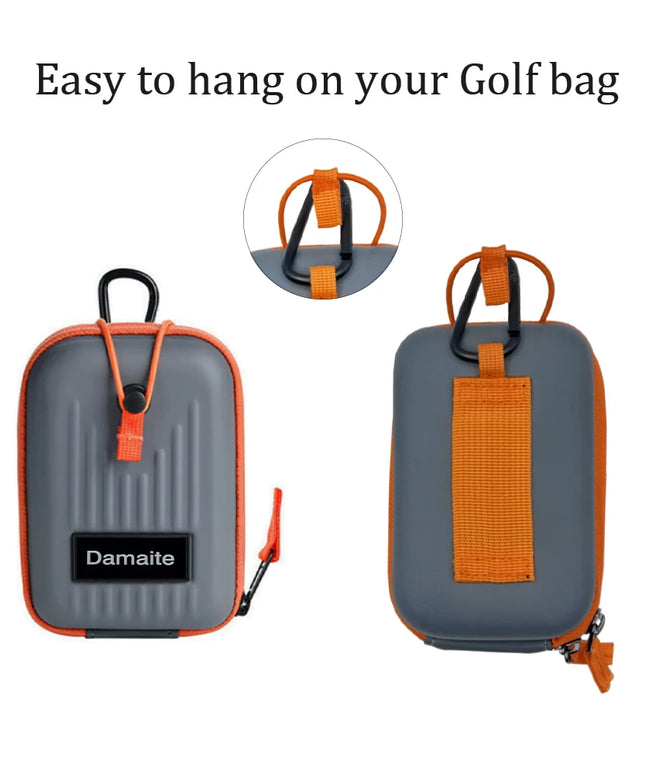 Golf Bag Golf Rangefinder Organizer Portable Golf PU Laser Rangefinder Pouch Instrument Shockproof Golf Portable Waist Packs